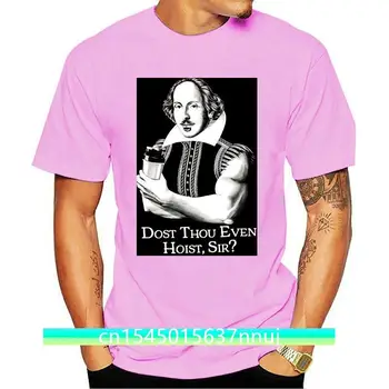 Naujas Dost Tu Net Keltuvas Pone? | Juokingas Treniruotės, Svorio Kėlimo Šekspyro Gymer T-shirt Hipster Tees Vasaros Mens T Shirts